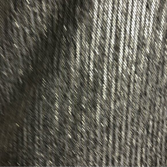 WHBM silver metallic flutter sleeve v neck top size Extra Extra Small XXS - Picture 4 of 14